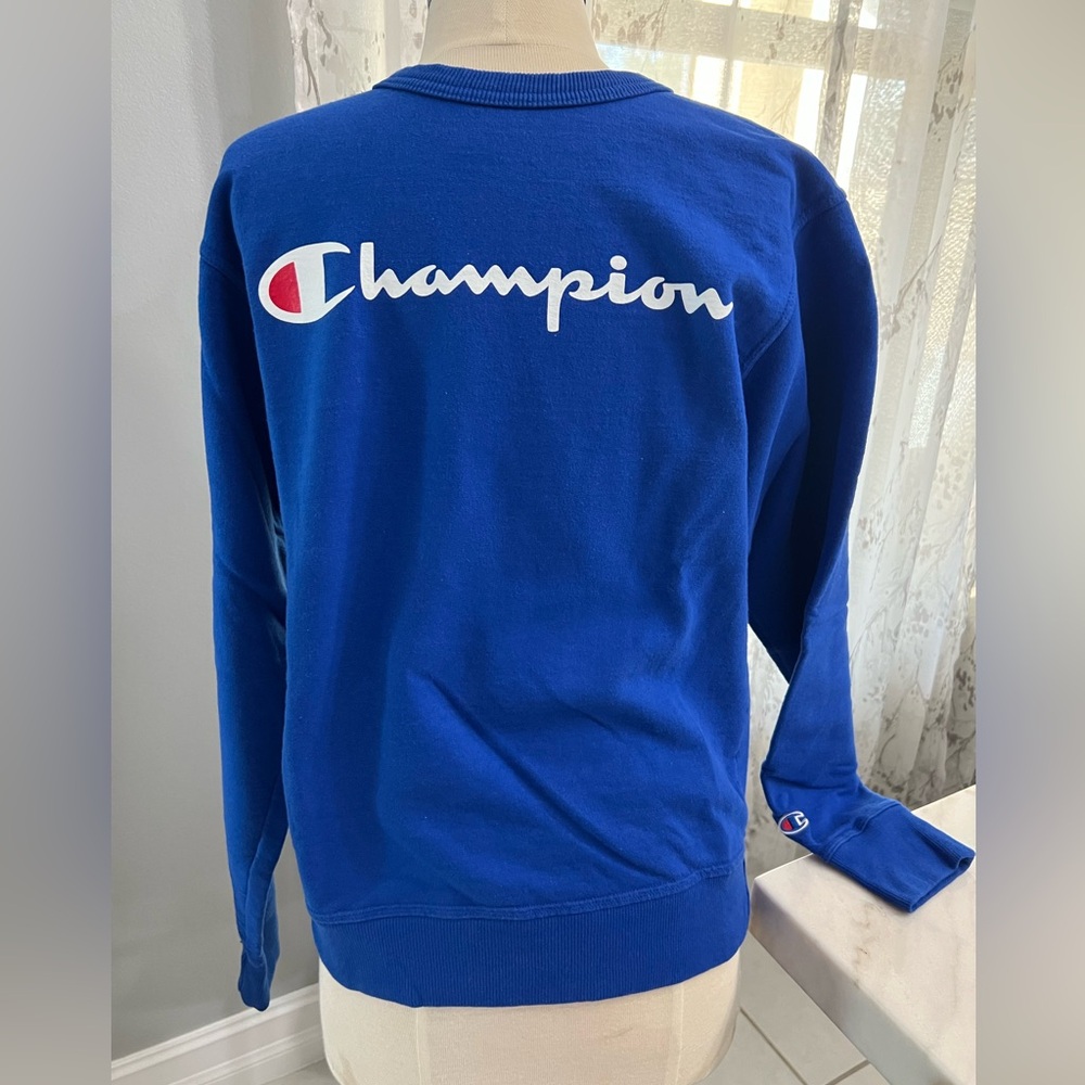 Blue Champion Sweatshirt in EUC
